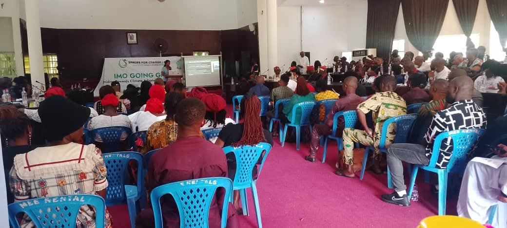 Presentation of the Imo State Policy on Climate Change, June 2025
