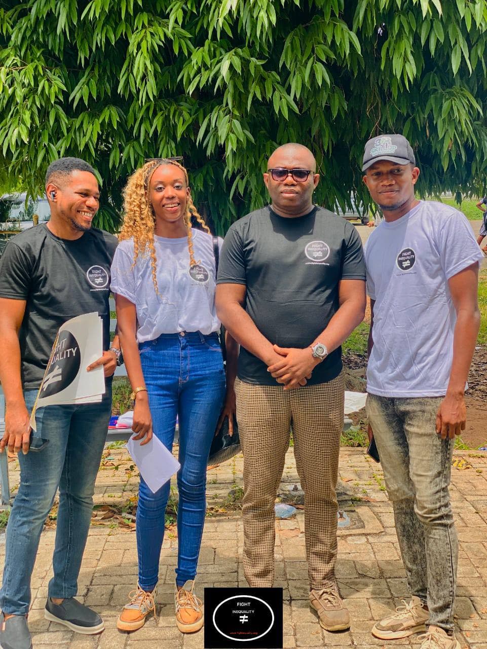 Fight Inequality sensitization outreach at Imo State University Campus, Owerri